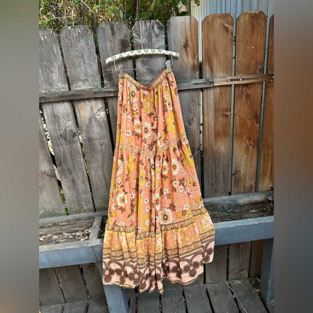 Free People X Spell Buttercup Maxi skirt - Picture 3 of 5